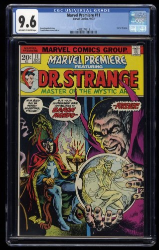 Cover Scan: Marvel Premiere #11 CGC NM+ 9.6 Off White to White Doctor Strange Appearance! - Item ID #251214