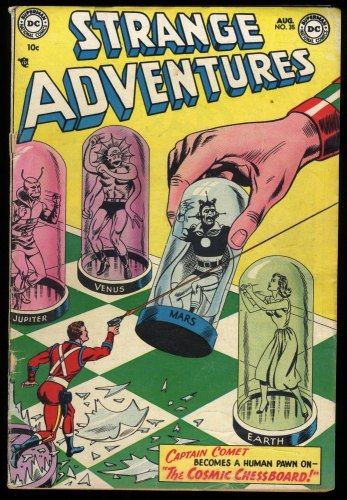 Strange Adventures #35 VG 4.0 Murphy Anderson Cover Art! Captain Comet!