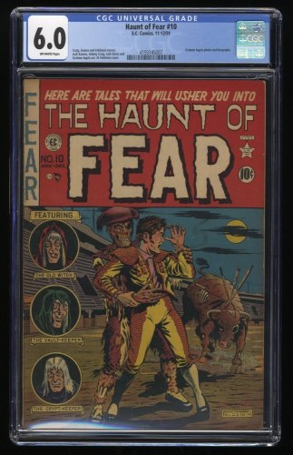 Haunt of Fear #10 CGC FN 6.0 EC Pre-Code Horror! Albert B. Feldstein Art!