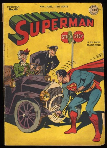 Superman #46 VG 4.0 1st Appearance Superboy in Superman!