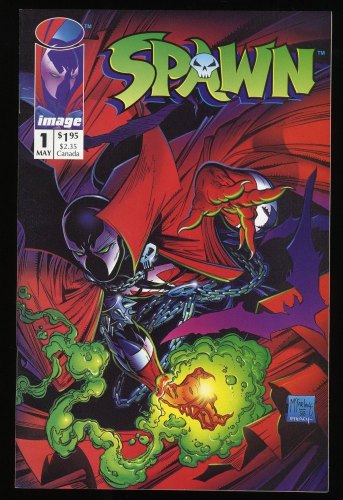 Spawn #1 NM/M 9.8 McFarlane 1st Appearance Al Simmons!