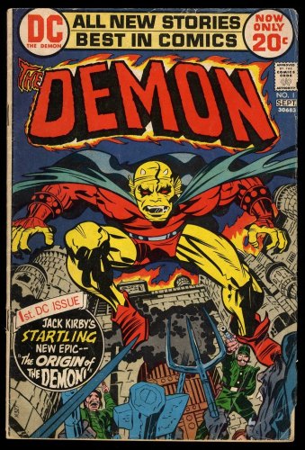 Demon #1 VG+ 4.5 1st Appearance Etrigan the Demon! Jack Kirby Art!
