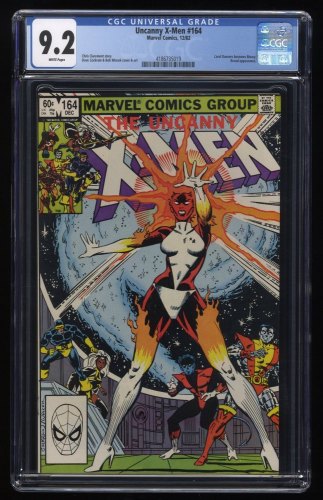 Uncanny X-Men #164 CGC NM- 9.2 1st Appearance Carol Danvers Becomes Binary!