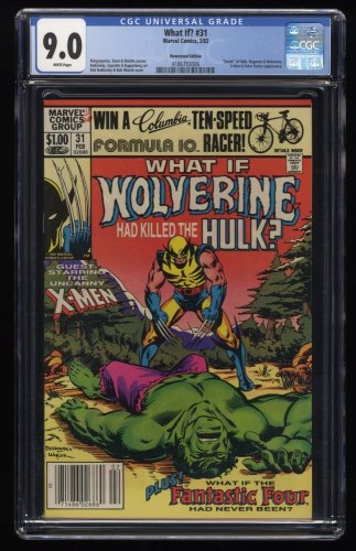 What If? (1977) #31 CGC VF/NM 9.0 Newsstand Variant