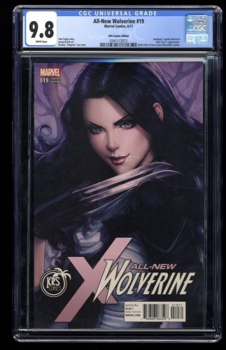 All-New Wolverine #19 CGC NM/M 9.8 White Pages KRS Comics Variant