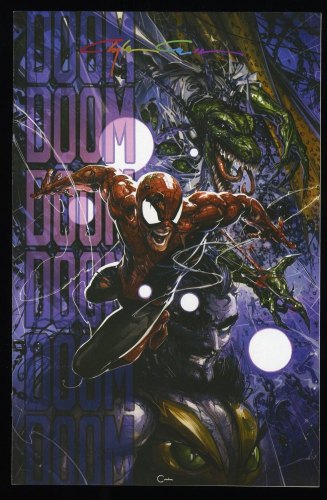 Cover Scan: Spider-Man: Facsimile Edition #1 VF+ 8.5 Signed! Doom Virgin Variant - Item ID #266894