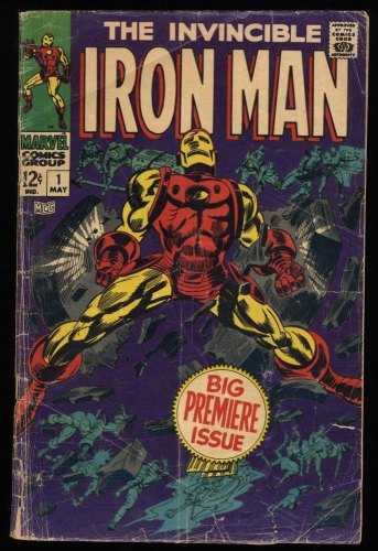 Iron Man #1 GD- 1.8 Origin Retold! Stan Lee Masterpiece!