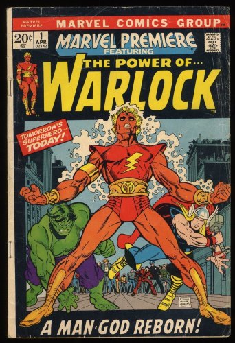 Cover Scan: Marvel Premiere #1 VG 4.0 1st Appearance HIM as Adam Warlock! - Item ID #269748
