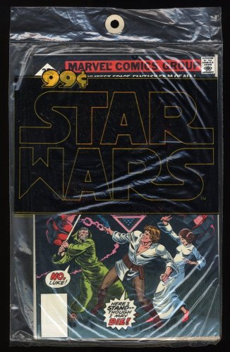 Cover Scan: Star Wars #4 5 6 Whitman 3-Pack Battle with Darth Vader! Luke Skywalker! - Item ID #272095