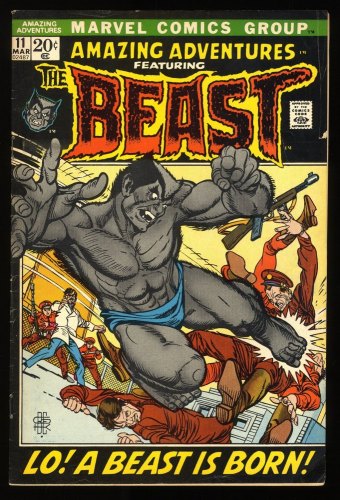 Cover Scan: Amazing Adventures #11 FN- 5.5 1st Appearance Beast! 'Beware,The Inhumans!' - Item ID #272363