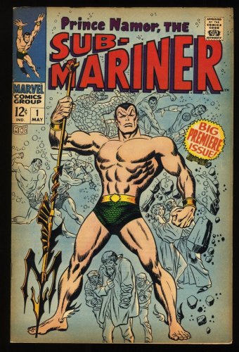Cover Scan: Sub-Mariner #1 FN- 5.5 Origin of Sub-Mariner Retold! - Item ID #272399