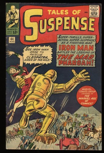 Cover Scan: Tales Of Suspense #44 FN- 5.5 Early Appearance of Iron Man! - Item ID #272966