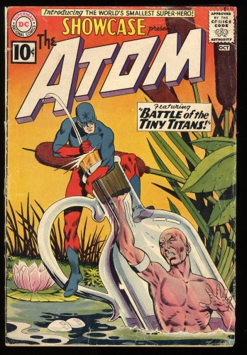 Cover Scan: Showcase #34 VG 4.0 1st Appearance Silver Age Atom! - Item ID #273632