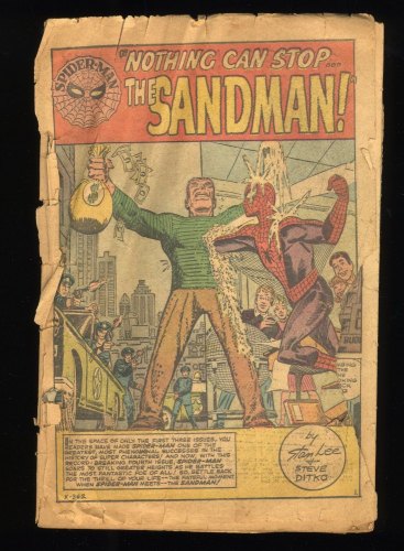 Cover Scan: Amazing Spider-Man #4 CV 0.1 (Qualified) 1st Appearance Sandman! - Item ID #273749