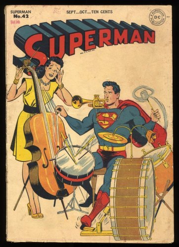 Cover Scan: Superman #42 VG- 3.5 1946! Wayne Boring Cover! Don Cameron! - Item ID #274675