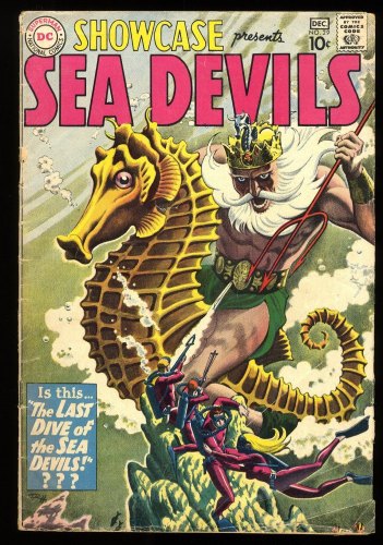 Cover Scan: Showcase #29 GD/VG 3.0 Sea Devils Appearance! The Last Dive? - Item ID #275506