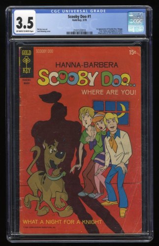 Cover Scan: Scooby Doo #1 CGC VG- 3.5 Off White to White 1st Appearance in Comics! - Item ID #275812