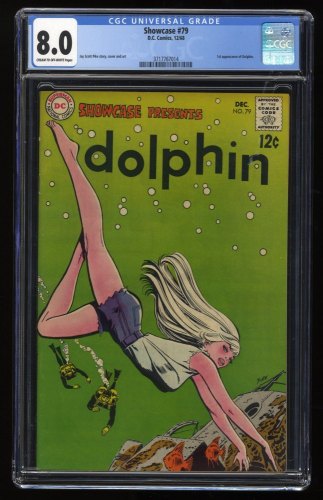 Cover Scan: Showcase #79 CGC VF 8.0 Cream To Off White 1st Dolphin! - Item ID #277836