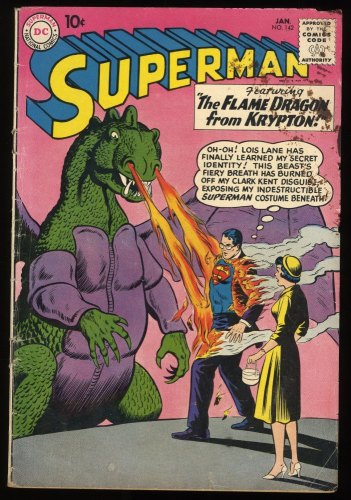 Cover Scan: Superman #142 VG 4.0 - Item ID #279158