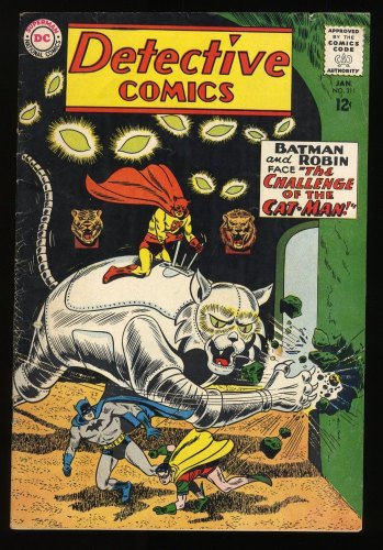 Cover Scan: Detective Comics #311 VG+ 4.5 1st Silver Age Catman! Dillin/Moldoff Cover! - Item ID #279198