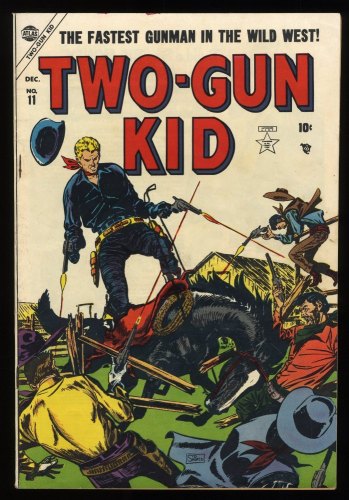 Cover Scan: Two-Gun Kid #11 FN+ 6.5 Syd Shores Cover Art! Western! - Item ID #281716