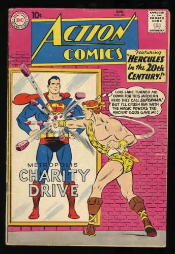 Cover Scan: Action Comics #267 VG 4.0 3rd Legion of Super-Heroes! - Item ID #282143