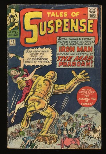 Cover Scan: Tales Of Suspense #44 GD/VG 3.0 Early Appearance of Iron Man! - Item ID #283397