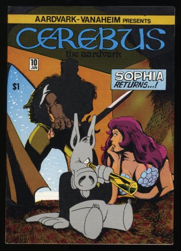 Cover Scan: Cerebus the Aardvark #10 VF/NM 9.0 Dave Sim! - Item ID #284335