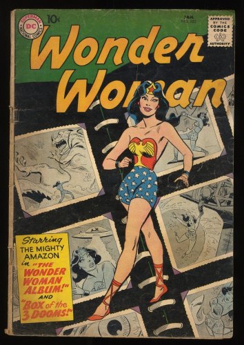 Cover Scan: Wonder Woman #103 GD/VG 3.0 Gadget Maker! Ross Andru! Mike Esposito! - Item ID #286824