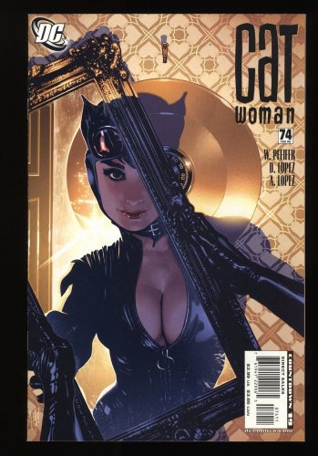 Cover Scan: Catwoman #74 NM+ 9.6 Adam Hughes Cover - Item ID #286987