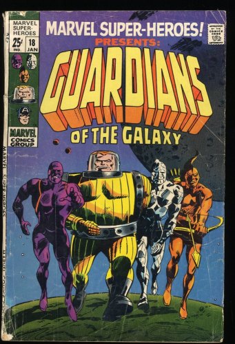 Cover Scan: Marvel Super-Heroes #18 GD/VG 3.0 1st Guardians of the Galaxy! - Item ID #289611