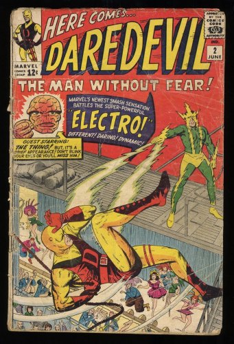 Cover Scan: Daredevil #2 GD- 1.8 2nd Appearance Daredevil and Electro! - Item ID #290590