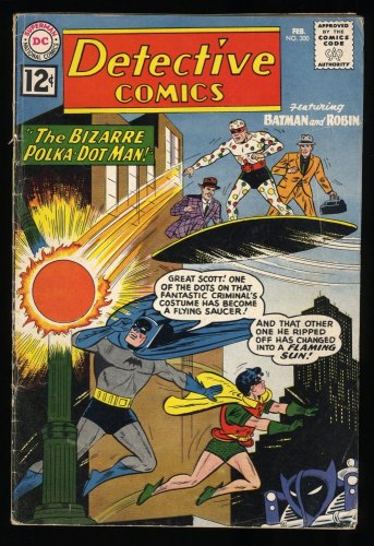 Cover Scan: Detective Comics (1937) #300 GD/VG 3.0 1st Appearance Polka Dot Man! - Item ID #293149