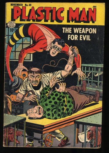Cover Scan: Plastic Man #49 VG 4.0 Jack Cole Art! - Item ID #293353