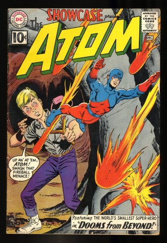 Cover Scan: Showcase #35 VG+ 4.5 2nd Silver Age Atom Appearance! Kane/Anderson Cover! - Item ID #296458