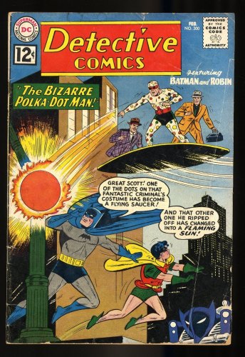 Cover Scan: Detective Comics #300 GD/VG 3.0 1st Appearance Polka Dot Man! - Item ID #296466
