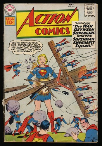 Cover Scan: Action Comics #276 GD 2.0 1st Brainiac 5 Sunboy Phantom Girl and more! - Item ID #299515