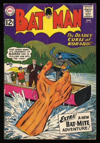 Cover Scan: Batman #146 VG 4.0 "Batman and Robin's Magical Powers" Moldoff Cover - Item ID #299527