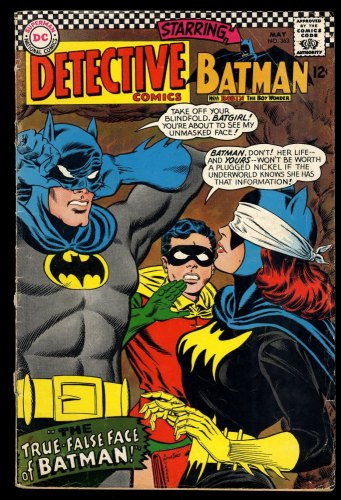 Cover Scan: Detective Comics #363 VG- 3.5 2nd App Batgirl!  Infantino/Anderson Cover! - Item ID #299807