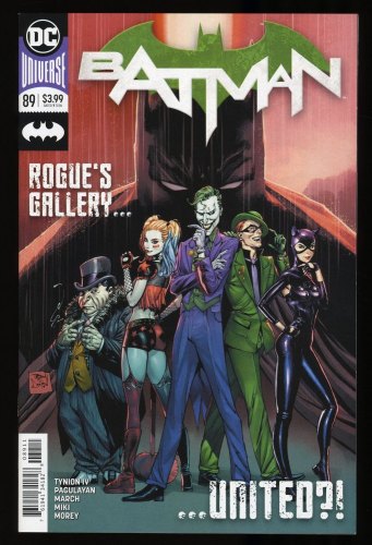 Cover Scan: Batman #89 NM+ 9.6 "Their Dark Designs" 1st Punchline! Deathstroke!  - Item ID #299909