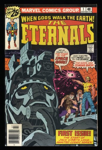 Cover Scan: Eternals (1976) #1 VF 8.0 Origin and 1st Appearance! Jack Kirby Art! - Item ID #300665