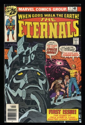 Cover Scan: Eternals #1 VF/NM 9.0 Origin and 1st Appearance! Jack Kirby Art! - Item ID #300672