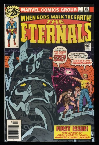 Cover Scan: Eternals #1 NM- 9.2 Origin and 1st Appearance! Jack Kirby Art! - Item ID #300673