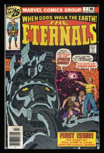 Cover Scan: Eternals #1 NM- 9.2 Origin and 1st Appearance! Jack Kirby Art! - Item ID #300675