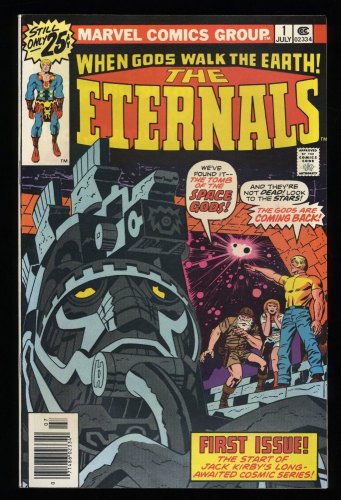 Cover Scan: Eternals #1 NM- 9.2 Origin and 1st Appearance! Jack Kirby Art! - Item ID #300676