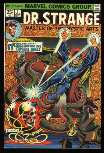 Cover Scan: Doctor Strange #1 NM- 9.2 1st Silver Dagger! 1974 Dr. Strange! - Item ID #310844