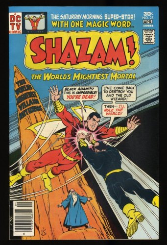 Cover Scan: Shazam! #28 VF+ 8.5 2nd Modern Appearance Black Adam! Golden Age! - Item ID #313257