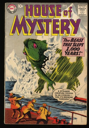 Cover Scan: House Of Mystery #86 FN- 5.5 - Item ID #315580