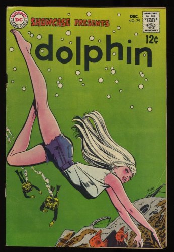 Cover Scan: Showcase #79 FN- 5.5 1st Appearance Dolphin! - Item ID #315627