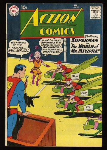 Cover Scan: Action Comics #273 VF+ 8.5 - Item ID #316100
